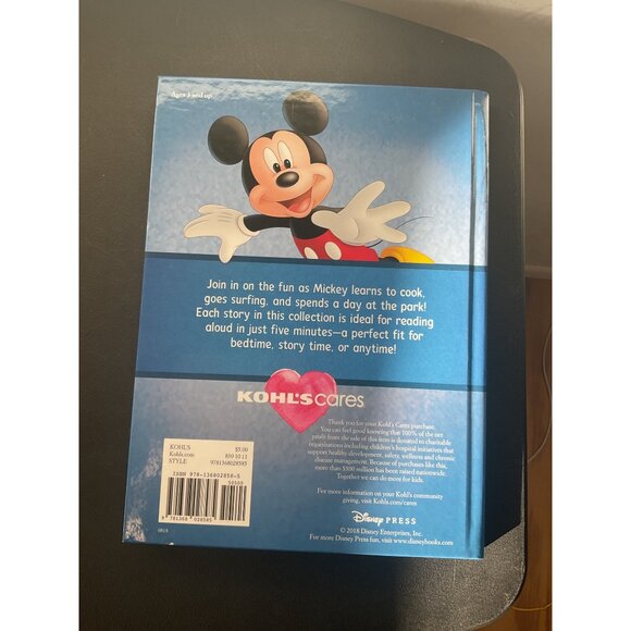 Disney 5-Minute Stories Starring Mickey Hardcover Childrens Book - Picture 2 of 4